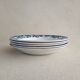 Lot de 5 assiettes terre de fer Saint Amand