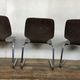 Series of 5 retro vintage stackable chairs flototto pagholz by adam stegner 1960 1970