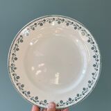 Set of 2 old dishes Moulin des Loups and Hamage, model "Georgette"