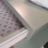 Pair of revisited vintage bedside tables