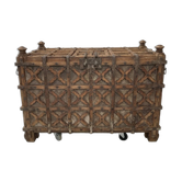 Monumental Indian dowry chest Damchiya