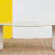 Table basse en marbre vintage – 126 cm