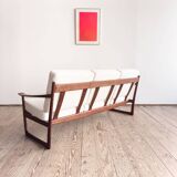 Canapé FD130/3 by Hvidt Mølgaard, Mid Century sofa in teak, Denmark