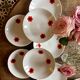 Lot de 11 assiettes creuses vintage, Scherzer Bavaria
