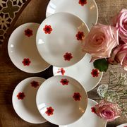 Set of 11 vintage deep plates, Scherzer Bavaria