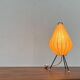 Mid-century minimalist tripod table lamp Cocoon by Artimeta, 1960s.