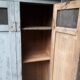 Patinated industrial wardrobe