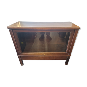 vitrine md en acajou