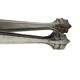 Art Deco, silver-plated sugar tongs from around 1930.