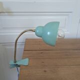 Vintage clip-on casserole lamp