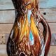 Flame-patterned ceramic jug – Aegitna Vallauris