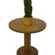 Table d'appoint Art Déco Table de plante Chêne Design des années 40