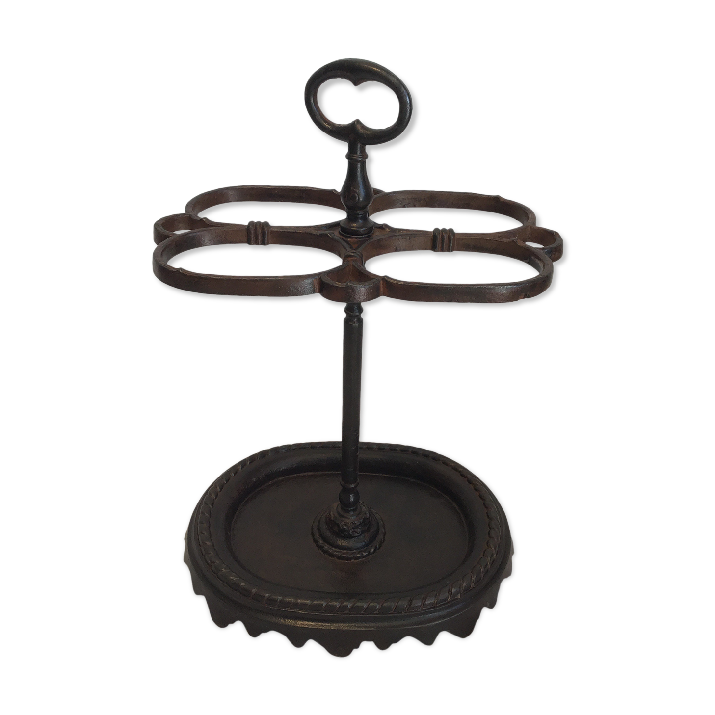 Antique cast iron umbrella holder