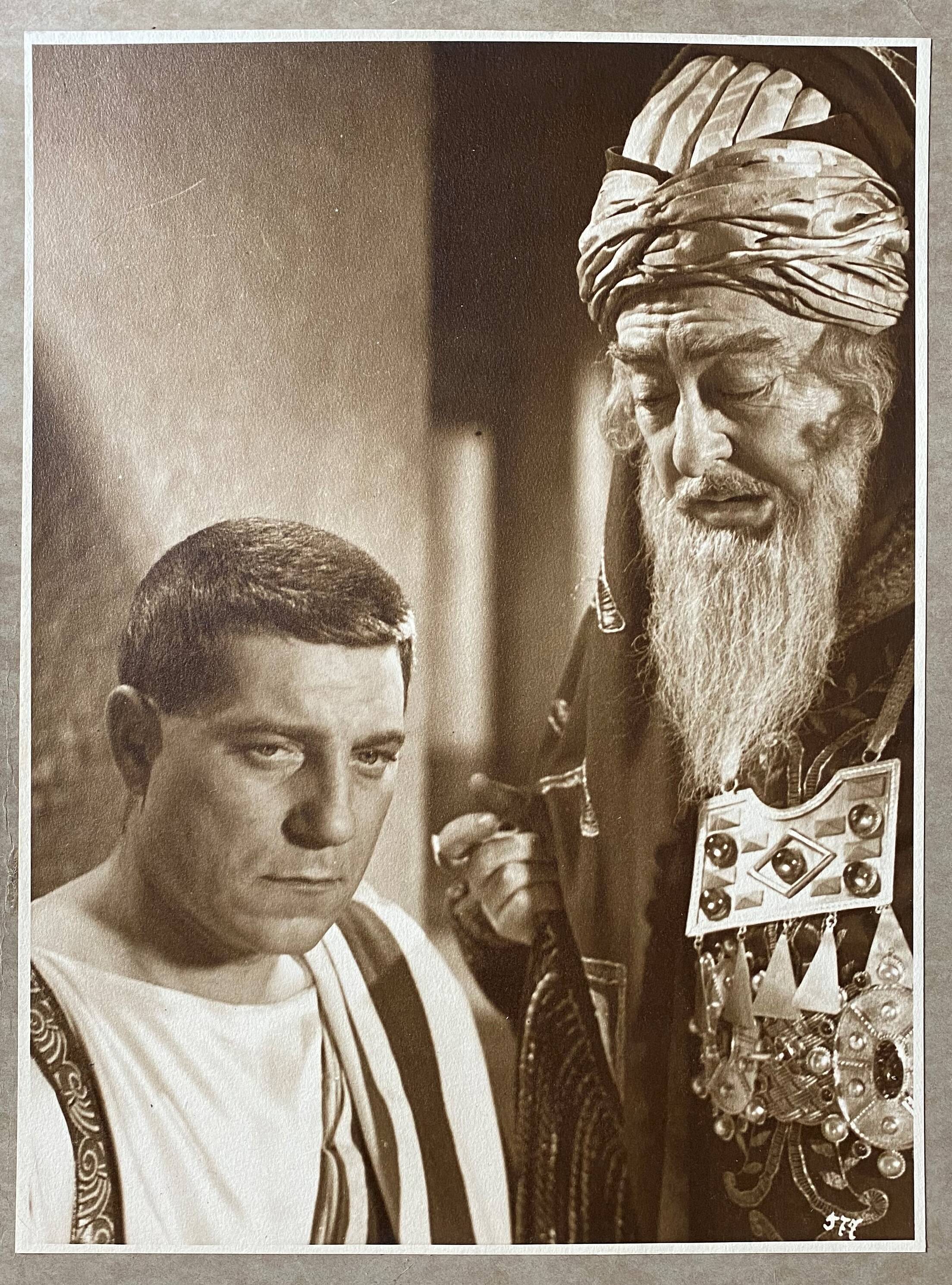 Original photo "Golgotha" Jean Gabin, Harry Baur 29x39cm 1935