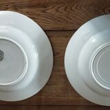 Set of two Orchies hollow plates: The mill of wolves &hamage