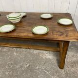 Walnut farmhouse table
