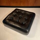 Leather poufs from Roche Bobois around 2000.