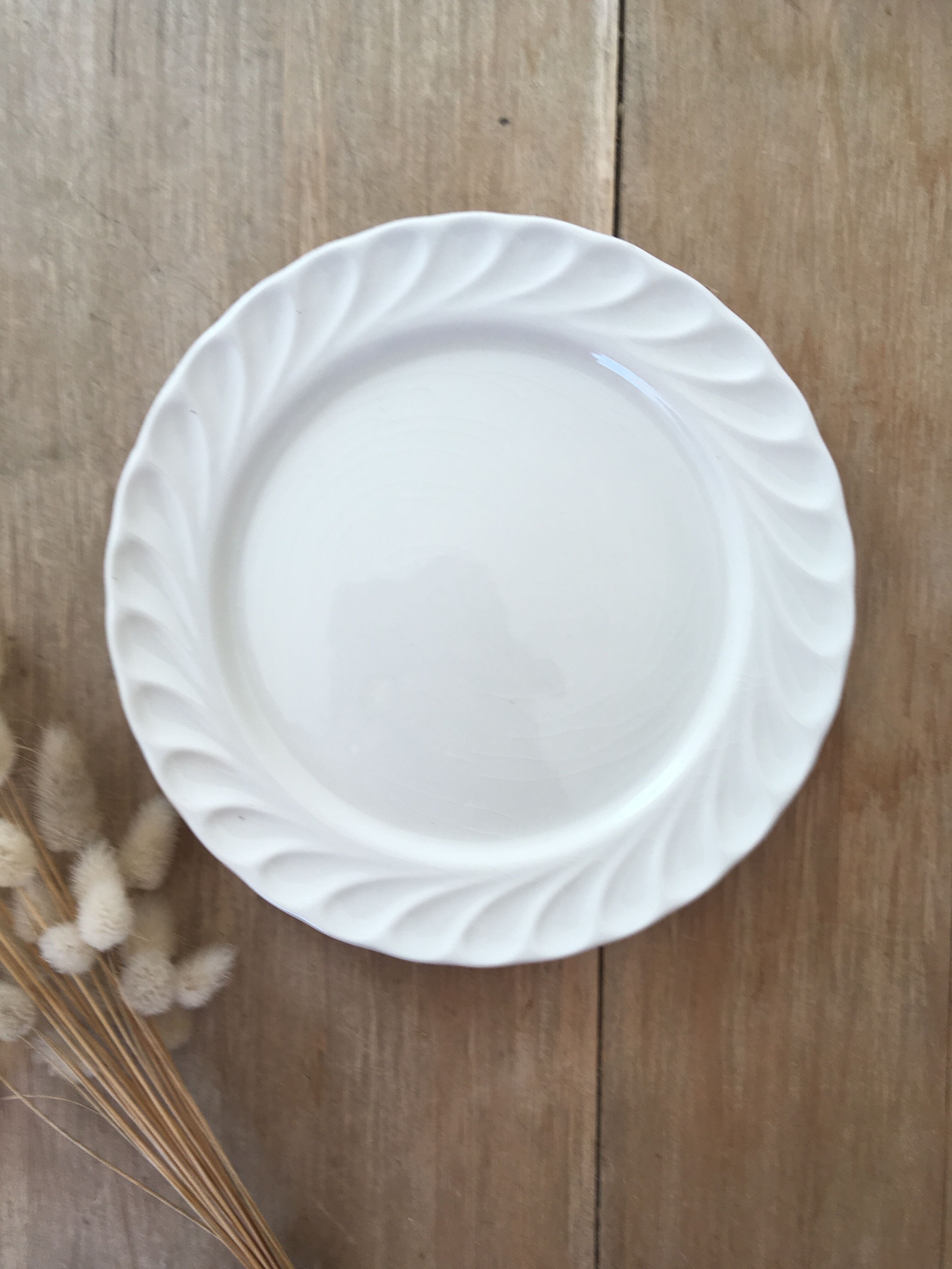 Mismatched dessert plates