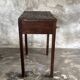 Antique Indonesian teak workbench with one drawer H82.5 L76x49.