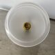 Lot 3 old vintage glass pendant lamps