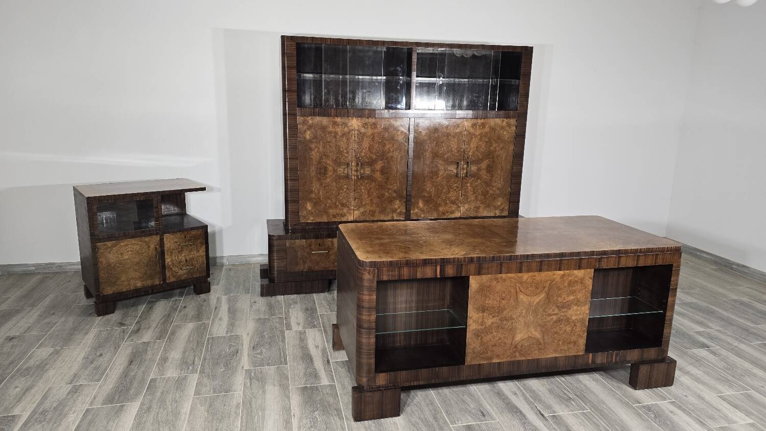 Office furniture set by Emil Gerstel