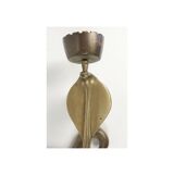 Cobra wall lamp in bronze 1960s