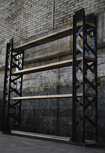 Eiffel riveted shelf