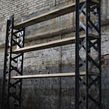 Riveted shelf Eiffel