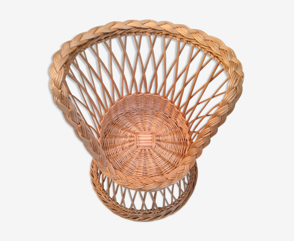 Fauteuil enfant osier