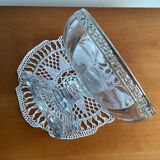 Standing cut square glass base