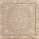 Hand knotted rug, vintage turkish rug 140x144 cm