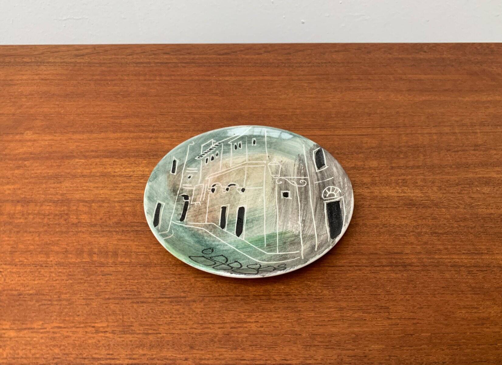 Vintage Italian wall plate