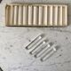 Set of 10 50s crystal knife holders