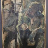 Tableau huile sur toile orientaliste