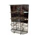 Hollywood Regency Brass Display Case, 1960/70s