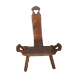 Small brutalist chair in very good condition