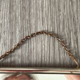 Large vintage barber mirror