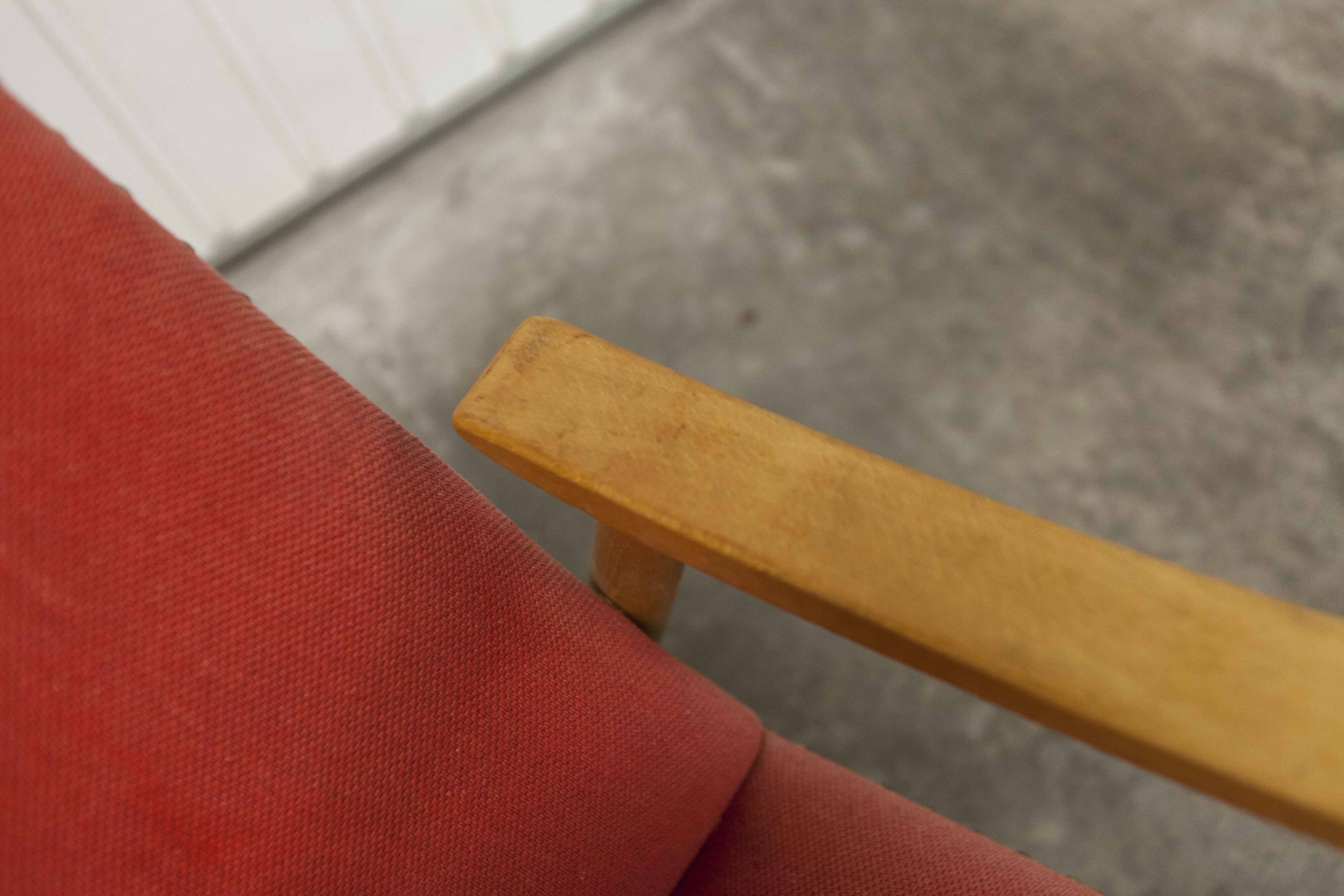 Scandinavian rockabilly armchair 1950s