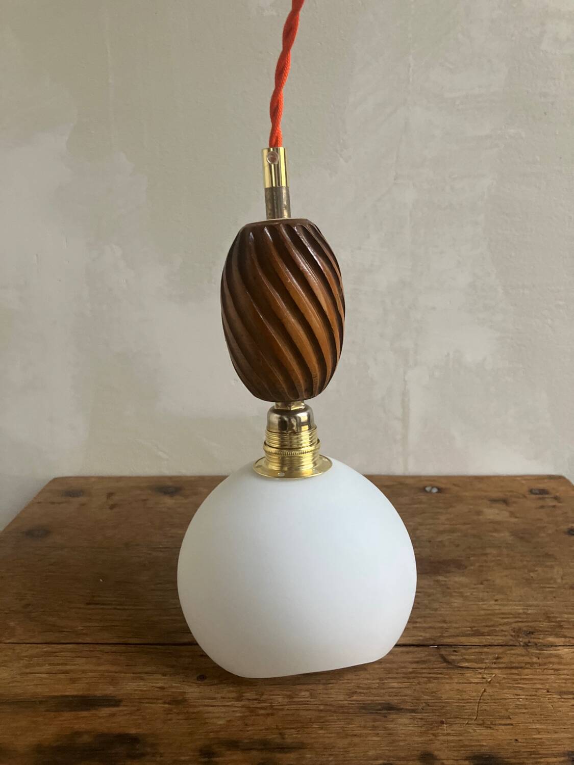 Vintage portable lamp