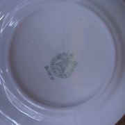 5 dessert plates Moulin des Loups "St Trop"