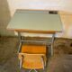 Bureau écolier pupitre suisse et sa chaise