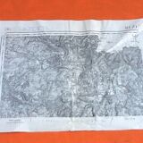 Mézières (Ardennes) Geographical Map 7014 Revised in 1913