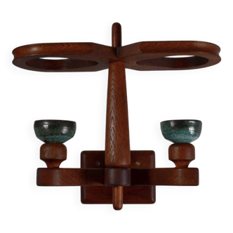 Wall lamp by Guillerme et Chambron for Votre Maison. 1960s (A)