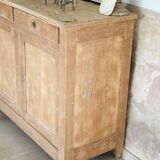 Parisian buffet in patinated wood