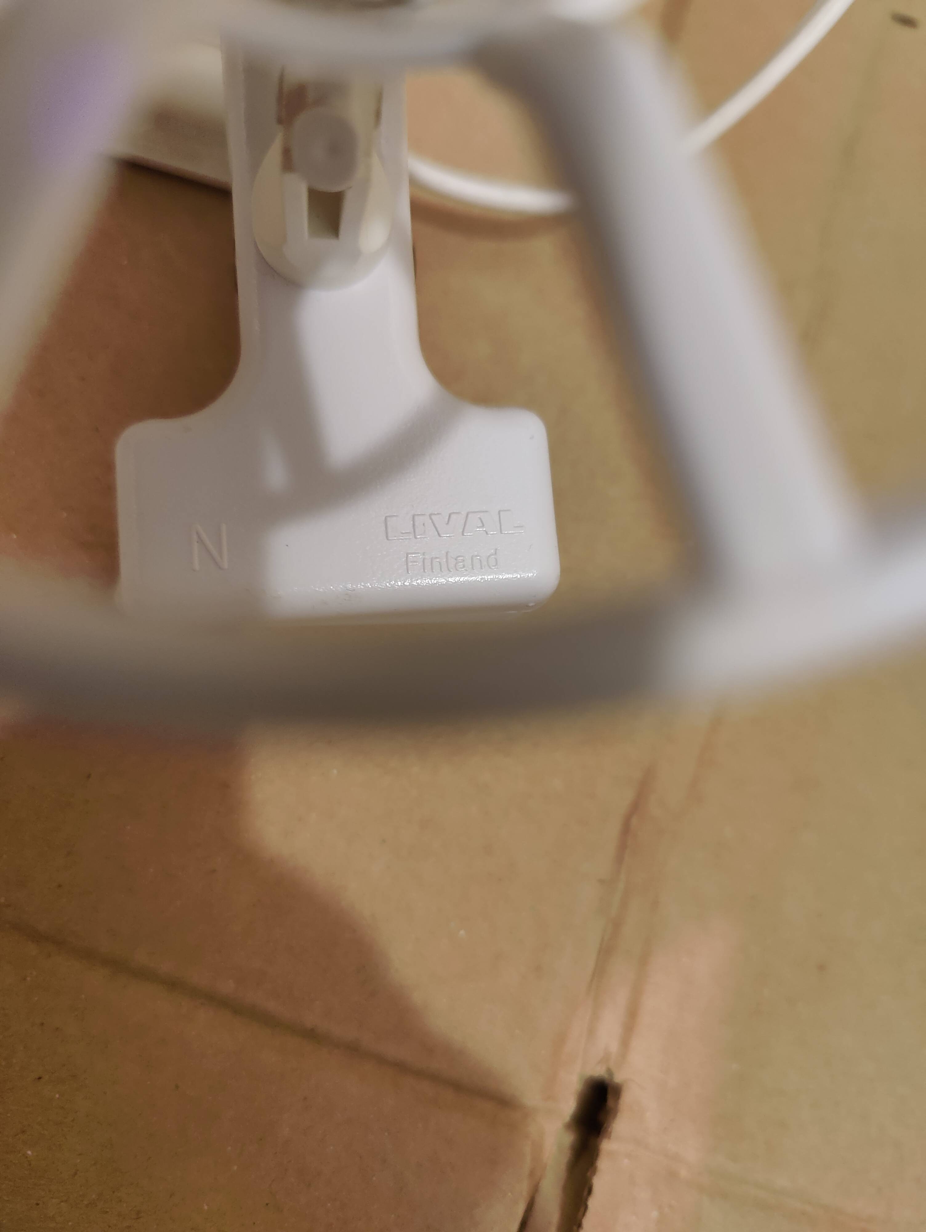 Lival vintage spotlight lamp from the 1980s.