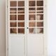 Parisian glass cabinet