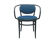 Bentwood chair No.209 Thonet in blue