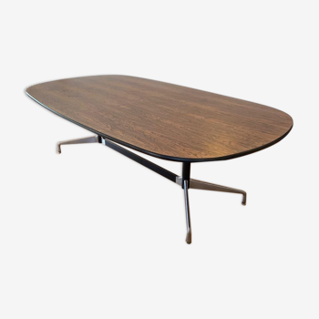 Table en palissandre de rio par Charles et Ray Eames, édition Herman Miller