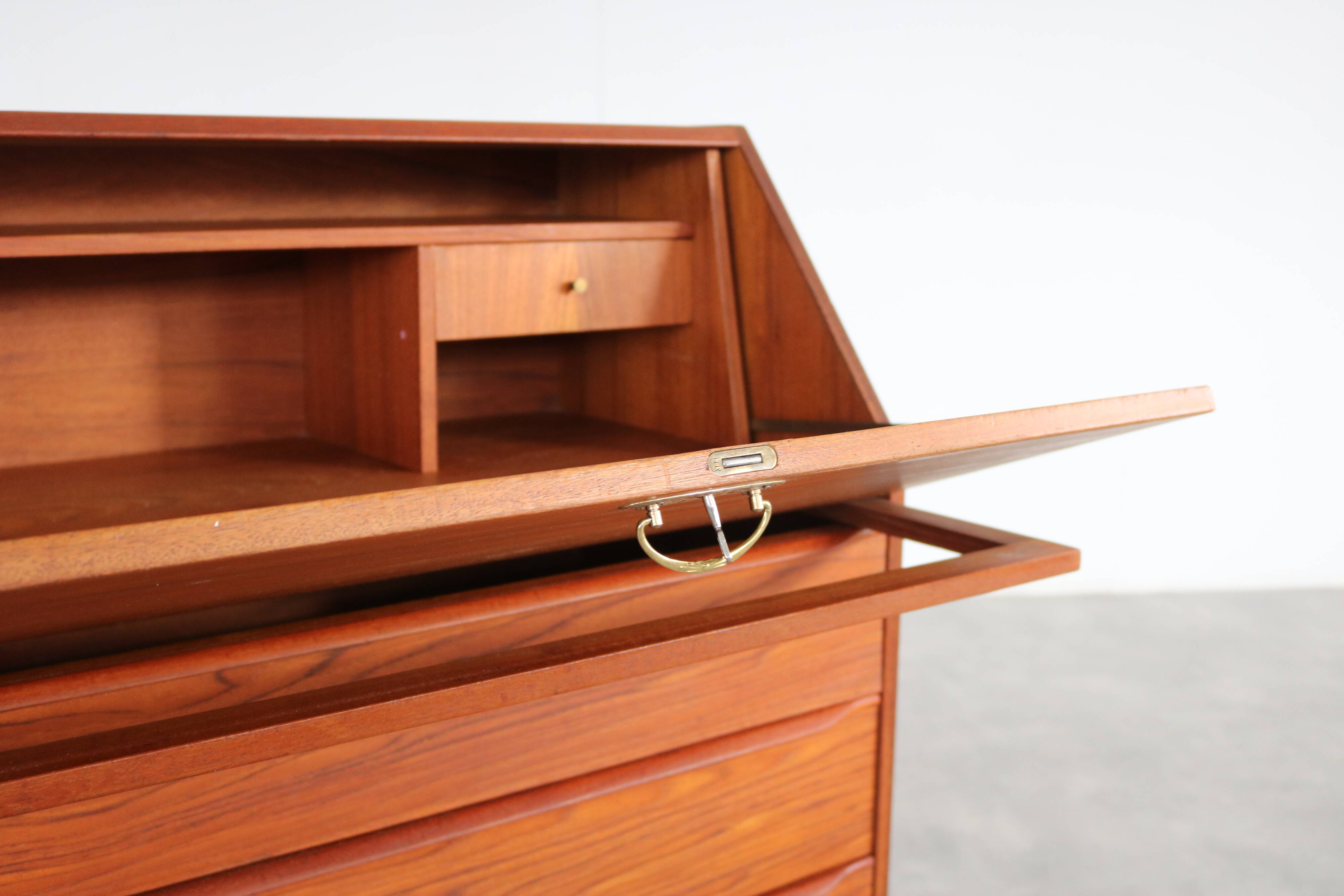 Vintage secretary | desk | teak | 60s | sweden