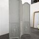 Louis XVI style caned screen with a re-champis finish.